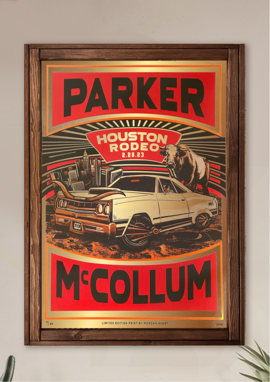 Parker McCollum Poster | RODEO HOUSTON | FEB '23 (AP)