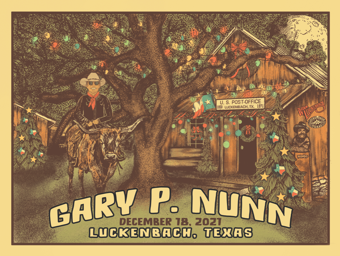 Gary P. Nunn at Luckenbach Texas | DEC '21 (AP)