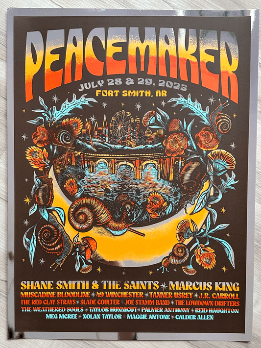 Peacemaker Festival | Official Line-Up Poster | 2023 (AP)