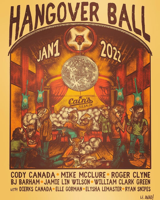 Cody Canada's "Hangover Ball" | Cain's Ballroom | JAN '22 (AP)